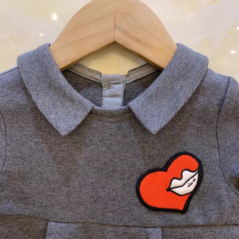 Áo váy bé gái Mes Amis 9m- 4 tuổi  Áo polo thun co giãn mềm mịn cao cấp 1021