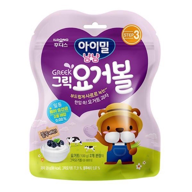 Sữa Chua Khô Ildong Hàn Quốc Cho Bé Từ 10m+