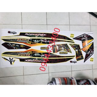 tem rời wave RSX GẤU BANDA.