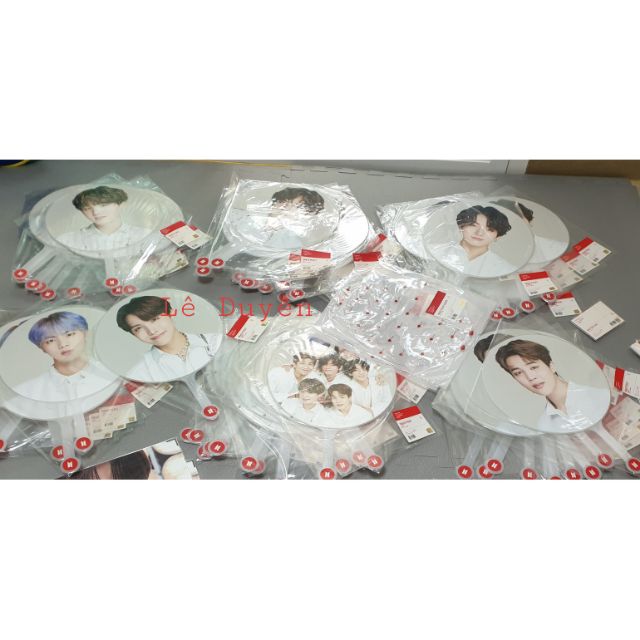 Quạt giấy cầm tay Image THE FINAL × BTS hàng off.