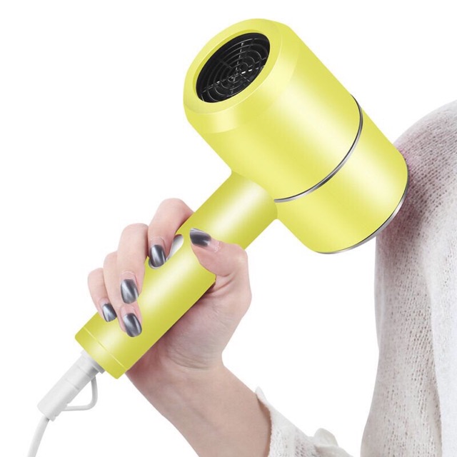 Máy Sấy Tóc dạng búa 800w có áng sáng xanh