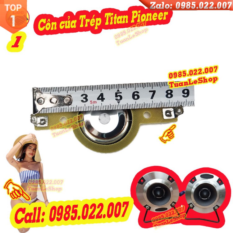 COIL LOA TREP 25mm Loại Sịn – Côn TREP TIAOPIN, PIO NEER – COI TREP TIAOPIN – Giá 1 CÔN TRÉP