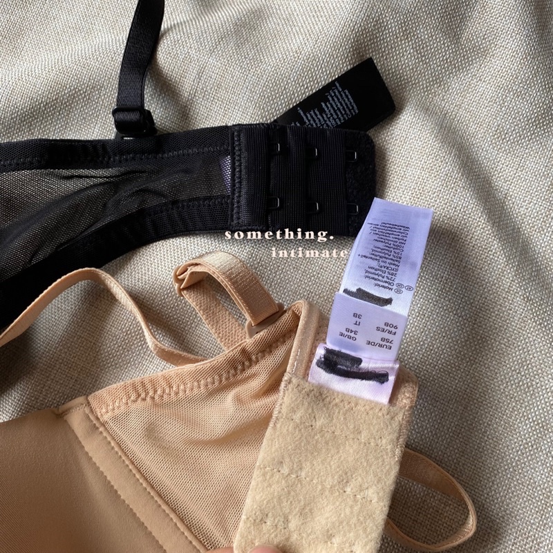 C & a / Esmara Áo Ngực Không Dây Nhiều Đường May Nhẹ Nhàng Tự Nhiên Size Lớn Jumbo Kemben Bandeau