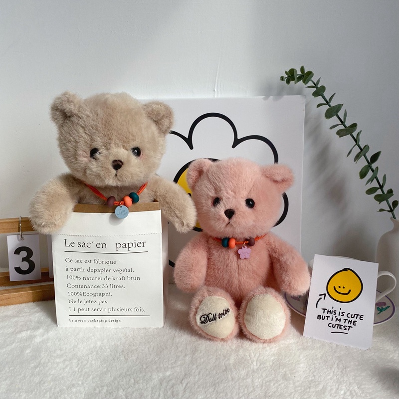 Gấu teddy Nhồi Bông 30CM Mềm Mại Dễ Thương
