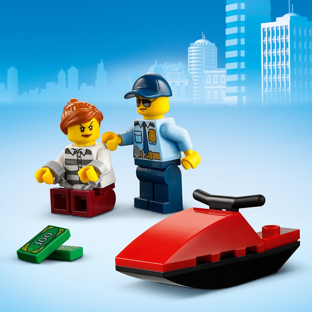 LEGO City Trực Thăng Truy Bắt Trên Biển 60275