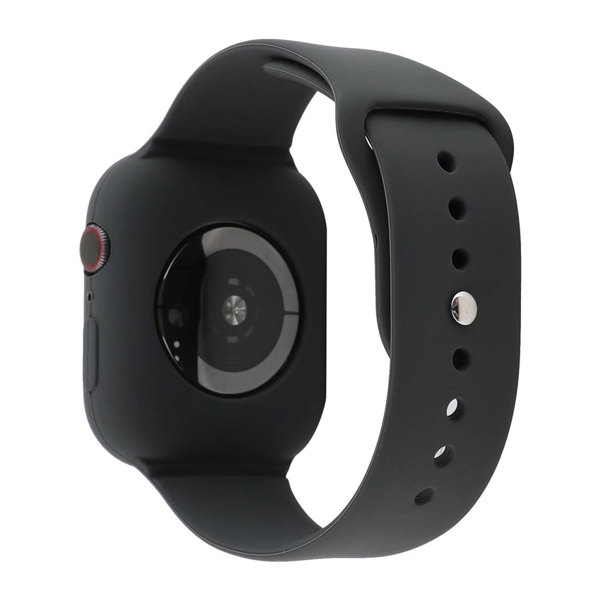 Dây Đeo Silicon Mềm 2 Trong 1 Thay Thế Cho Đồng Hồ Thông Minh Apple Watch 42mm 38mm 44mm 40mm