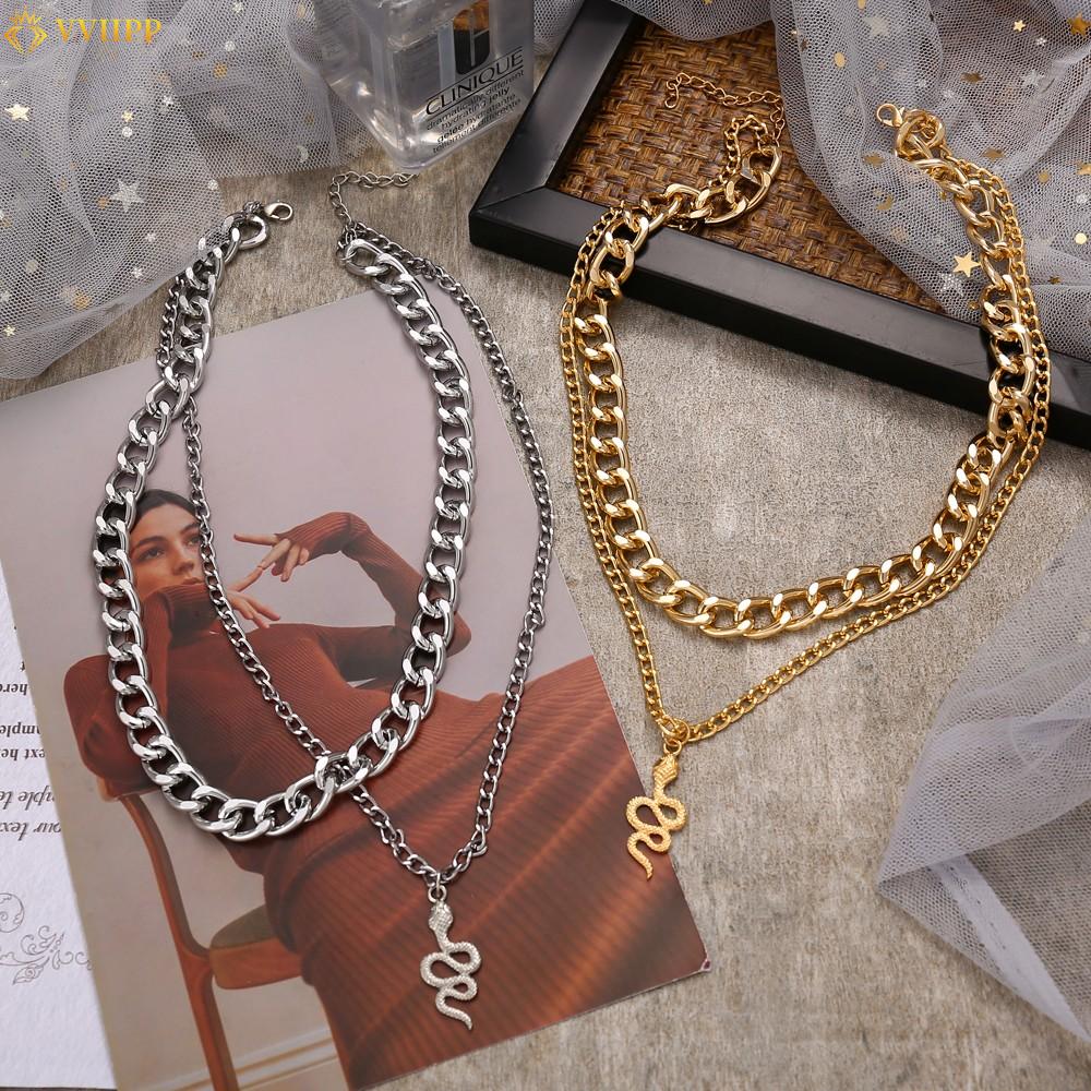 Vòng Cổ Choker Nhiều Lớp Mang Phong Cách Hàn Quốc Thời Trang