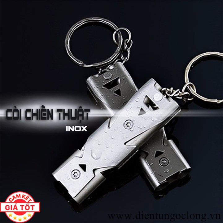 Còi Thổi Inox Huấn Luyện THao Trường