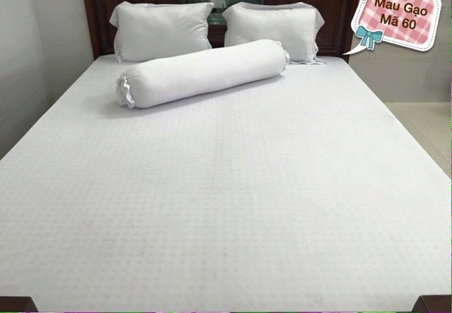 Trọn bộ ( 2 áo gối+1 áo ôm+ drap khổ 1m6x2m) thun Hàn Quốc