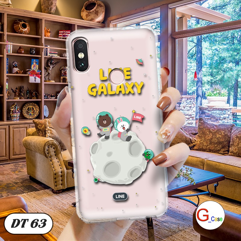 Ốp lưng dẻo trong in hình cho Xiaomi Redmi Note 5 Pro