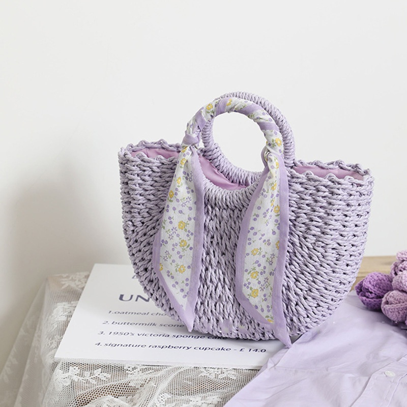 Túi Xách Đan Lát Thời Trang Hè Cho Nữ