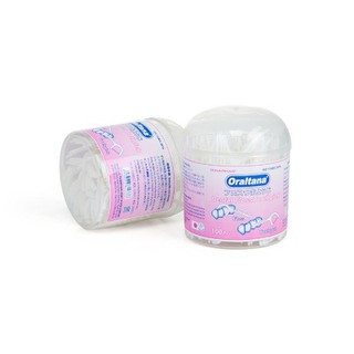 LỌ TĂM CHỈ NHA KHOA ORALTANA 100PCS