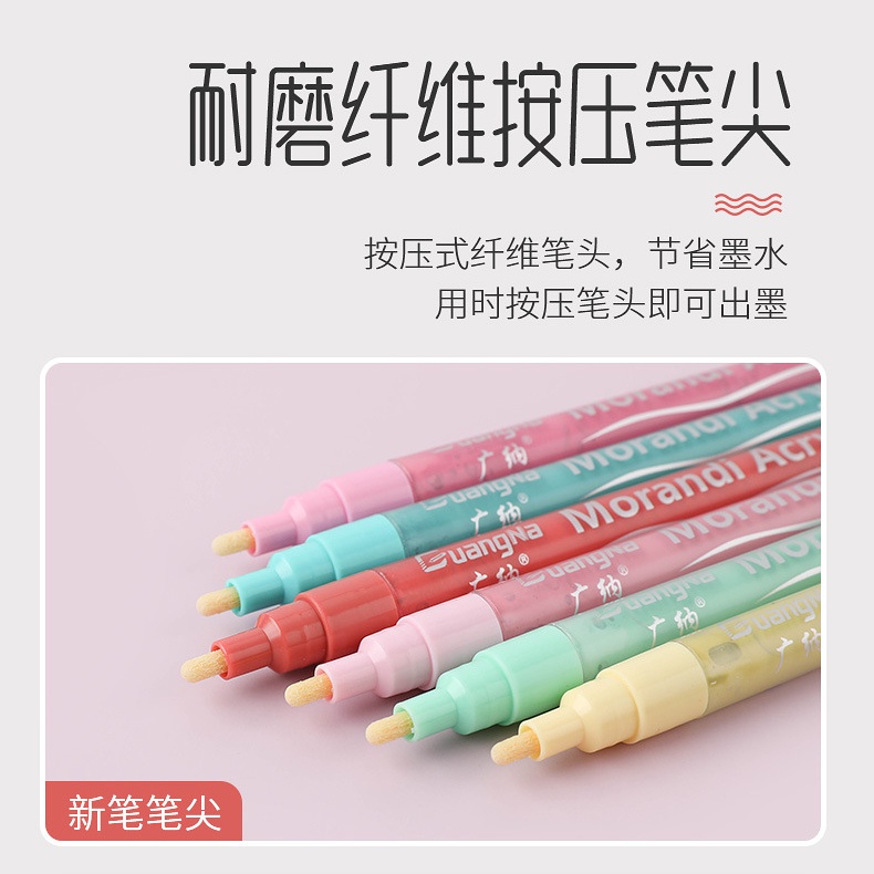 Peach Painting Markers Manga Sketching Markers Art School Supplies Permanent Marker 12/24/36/48 Colors