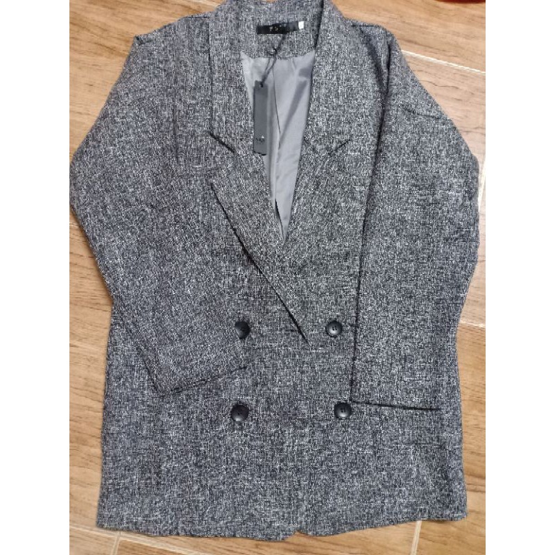 (Hàng Đẹp)Ảnh thật 4 hình cuối- Áo blazer FST oversize thu đông thời trang Hàn Quốc