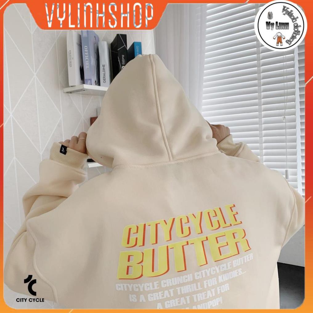 Hoodie Nam VYLINHSHOP Áo hoodie local brand butter City Cycle dài tay có mũ form rộng unisex Dày Ấm Nhiều Màu