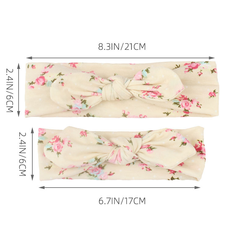 Set 2 băng đô hoa xinh xắn cho mẹ + bé