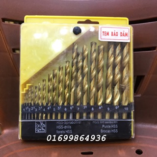 Bộ mũi khoan sắt, gỗ to