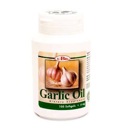 (Hàng Mỹ) Dầu tỏi Garlic Oil UBB hỗ trợ làm giảm cholesterol máu, ngăn ngừa xơ vữa động mạch