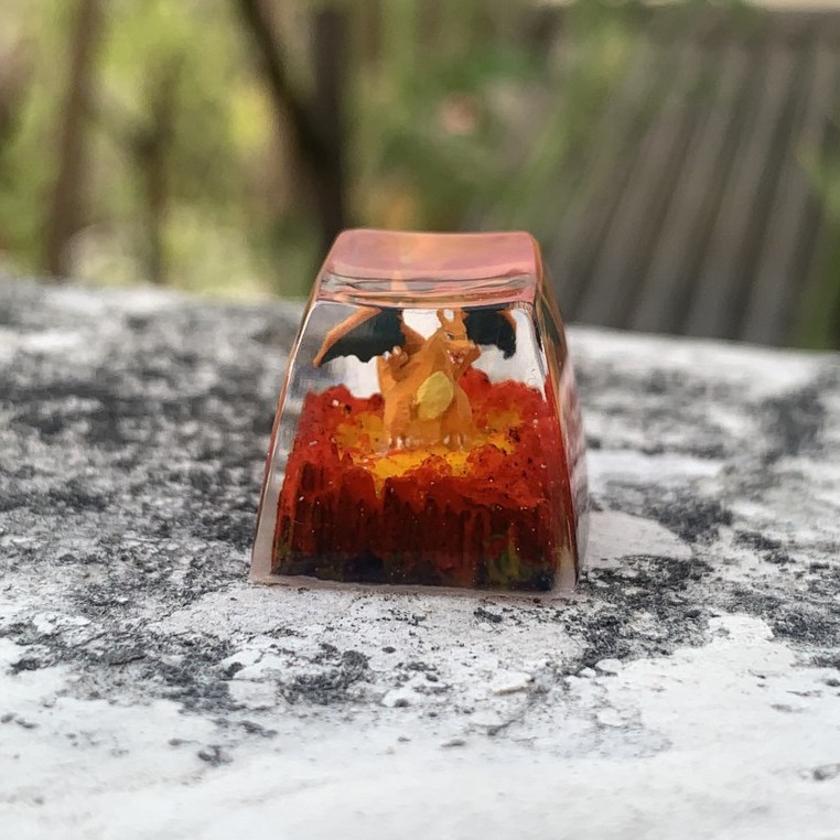 Nút bàn phím Keycap Charizard- Pokemon