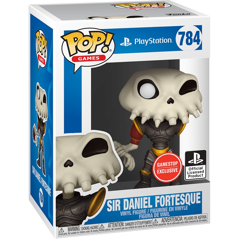 Đồ chơi mô hinh Funko Pop 784 Sir Daniel Fortesque - PlayStation