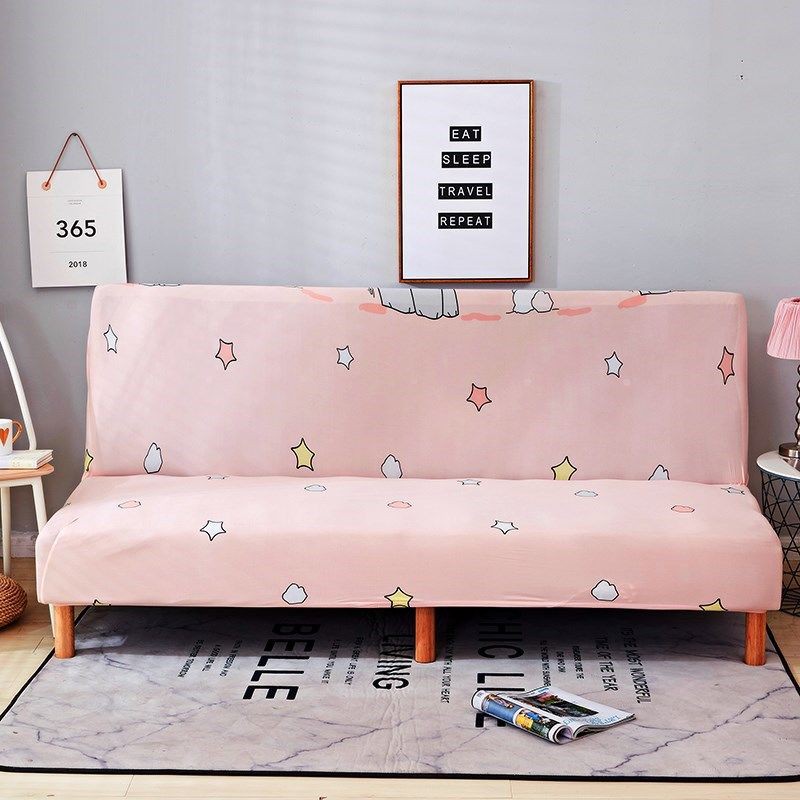 Sofa giường gấp đơn giản 2019 không có tay vịn 1,6 mét 1,5 dài 1,8 và rộng bao gồm cát <