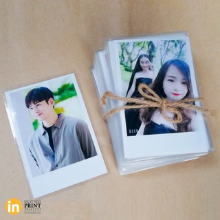 Sĩ 100 ảnh polaroid ép Plastic