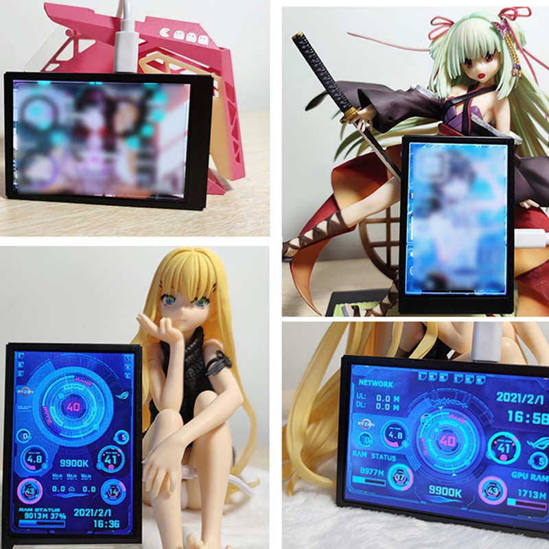 Utakee Vỏ Bọc Bảo Vệ Màn Hình Máy Tính IPS USB Mini Tiện Dụng