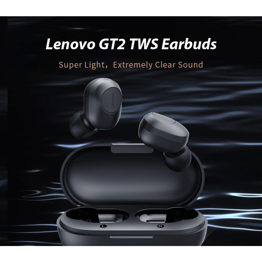 Tai nghe Lenovo GT2 True Wireless (Hàng mua kèm quà tặng)