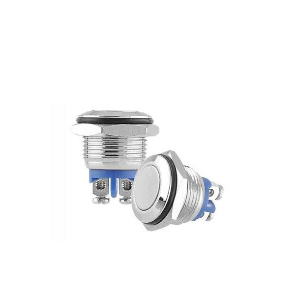 Nút Nhấn Đề Sắt Chống Nước 16mm GQ16H-10