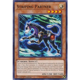 Thẻ bài Yugioh - TCG - Striping Partner / EXFO-EN003'