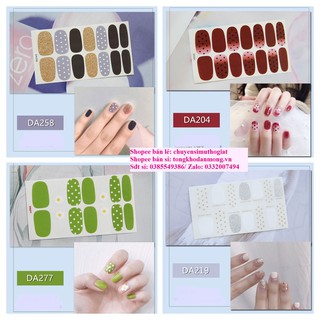 Dán móng tay Họa tiết Chấm bi