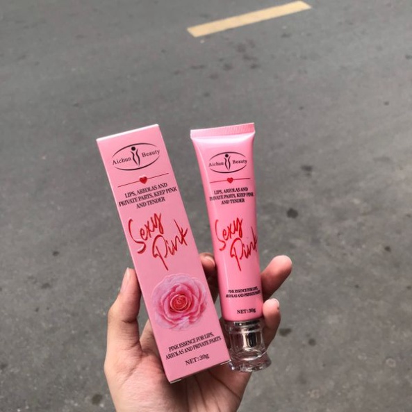 Kem làm hồng nhũ hoa ❤️Freeship❤️ Kem Giảm Thâm Môi - Làm Hồng Môi - Nhũ Hoa - Vùng Kín Sexy Pink Aichun Beauty 30g