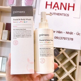 SỮA TẮM GỘI PRIMERA Baby Facial & Body Dành cho trẻ em