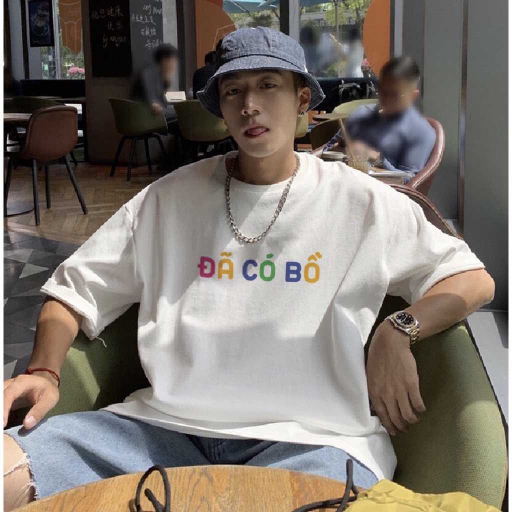 Áo thun nam nữ áo phông đôi in chữ TRỤ CỘT NÓC NHÀ chất liệu cotton mát mẻ