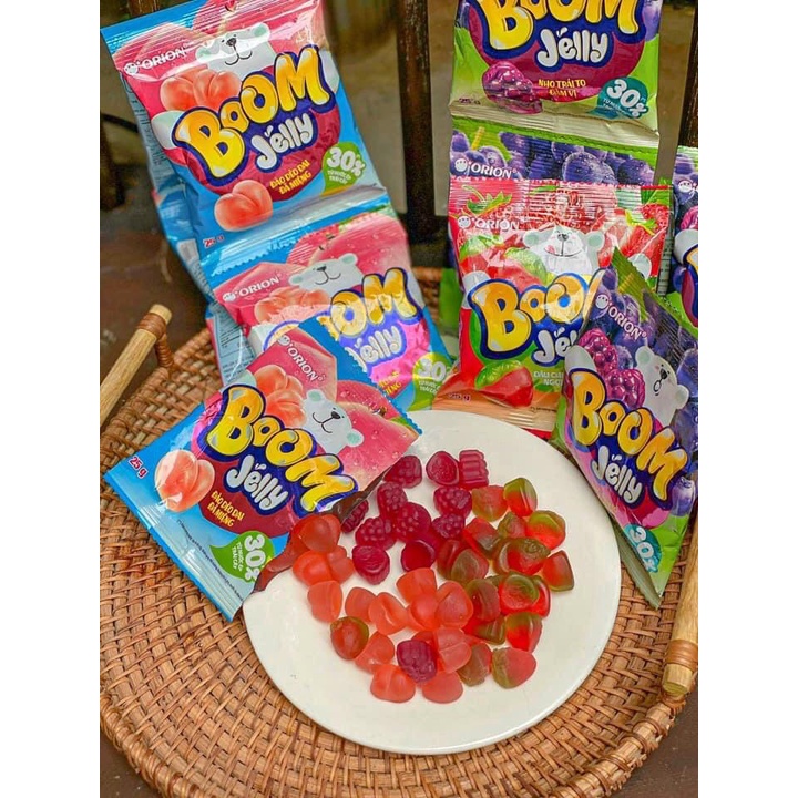 Kẹo dẻo Boom Jelly Orion nhiều vị