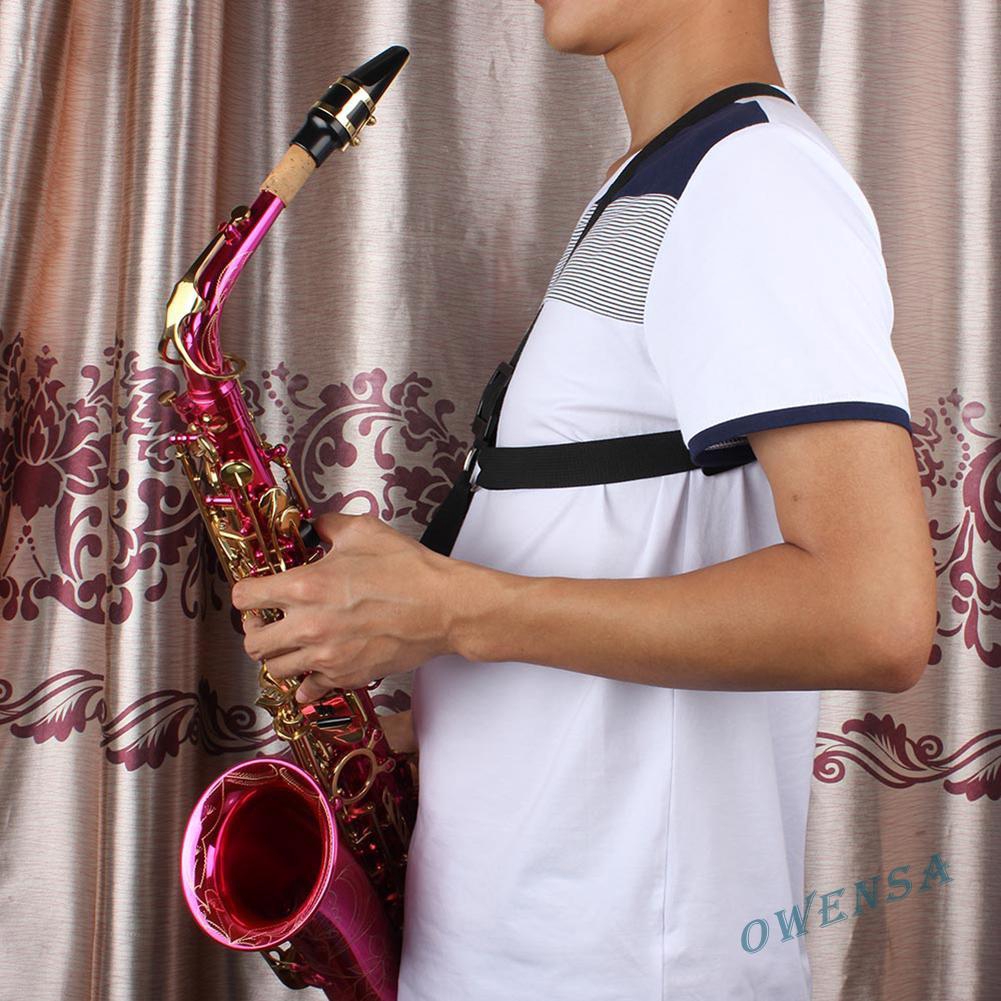 『ow#Alto Tenor Soprano Saxophone Harness Oxford Cloth Sax Shoulder Strap Belts☆