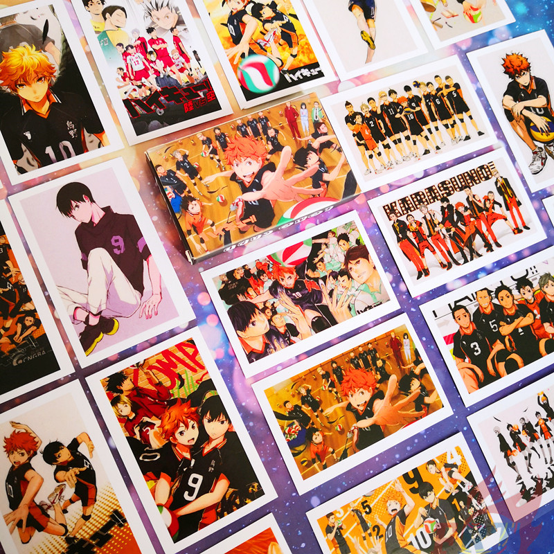 30Pcs/Box ✪ Haikyuu!! - Anime Lomo Card ✪ 5.5cm*8.8cm Mini Postcard Fans Gift Fans Collections