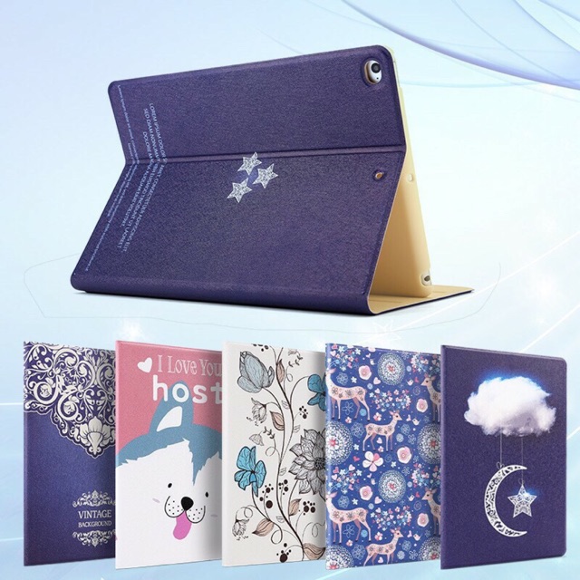 Bao da ipad 2017/2018/Air 1/Air 2 cute