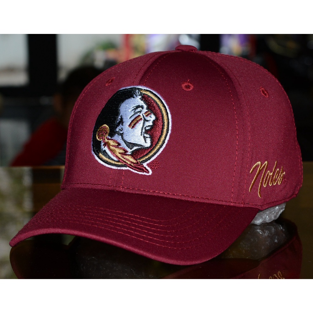 Mũ Xịn chính hãng,nón bít đuôi thời trang thể thao Florida State Seminoles Fitted Hat { Hình thật }