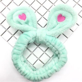 Băng đô rửa mặt, makeup cute
