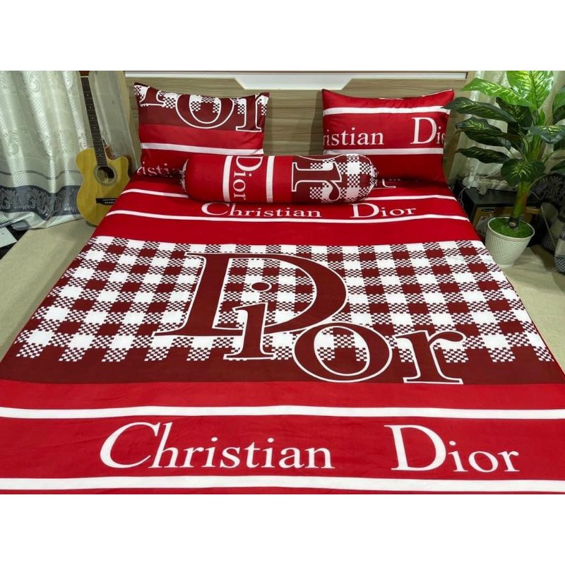 Bộ Drap Thun Lạnh Set 4 Món 5 món Nhiều Màu Xinh