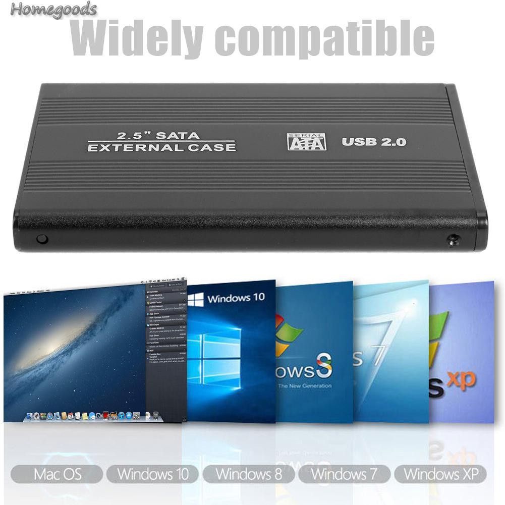 Hộp Đựng Ổ Cứng Chuyển Đổi 2.5 Inch Usb 2.0 Sang Sata | BigBuy360 - bigbuy360.vn