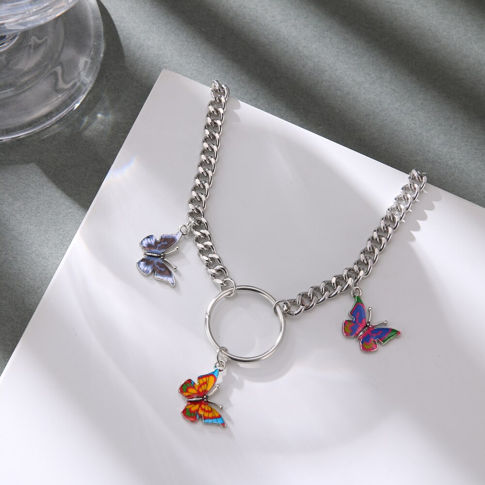 Vòng Cổ Choker Hình Bướm Xinh Xắn Dành Cho Nữ