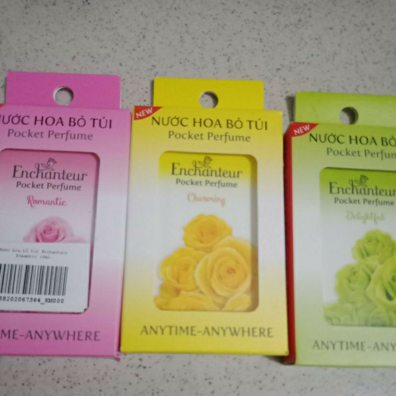 Enchanteur - Set 3 nước hoa bỏ túi Enchanteur 18ml | BigBuy360 - bigbuy360.vn