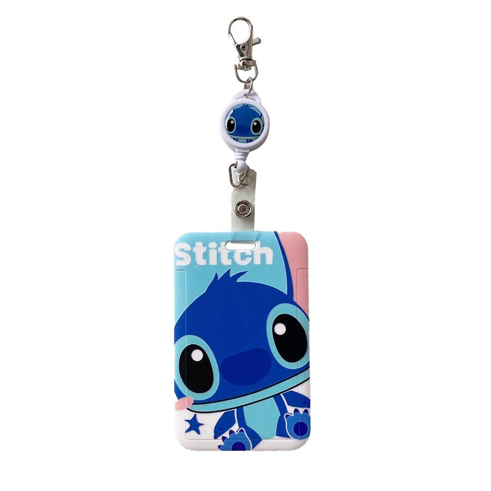 Ví Đựng Thẻ Hình Stitch Xinh Xắn Cho Bé Gái