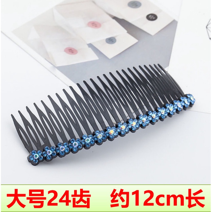 Lược cài tóc đính đá phong cách Hàn Quốc thời trang