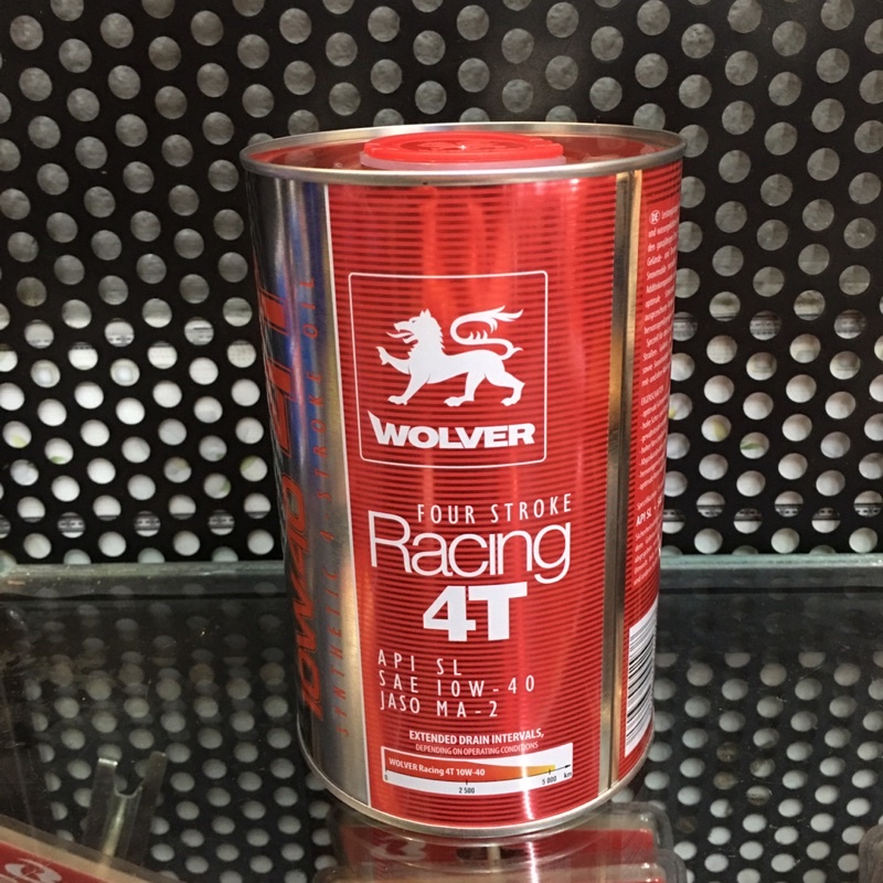 Nhớt Tổng Hợp Racing 4T 10W-40 Nhập Khẩu Đức Wolver