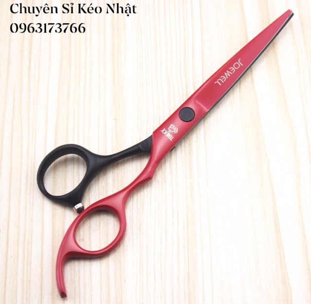 Kéo cắt tóc Nhật Bản cao cấp Joewell MS08 [Mua bộ kéo tặng kèm ví da]