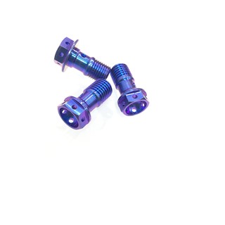 ỐC DẦU TITANIUM GR5 REN 1,5mm CHO XE MÁY