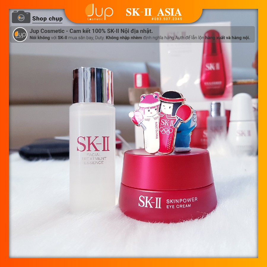 Set Kem mắt SK-II Skin Power Eye Cream 15g